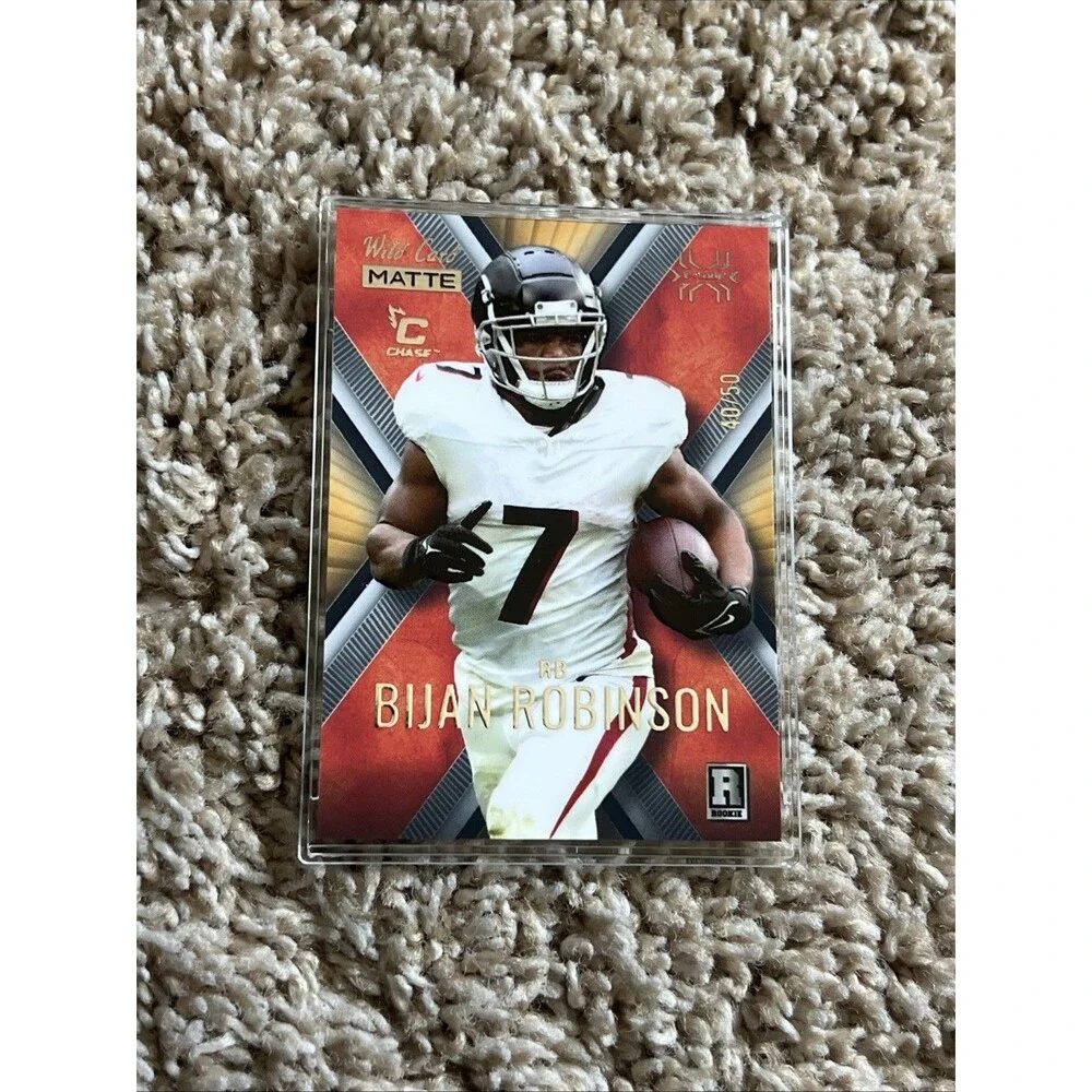 Bijan Robinson 2023 Matte Wild Card Chase Xplode RC Rookie 40/50